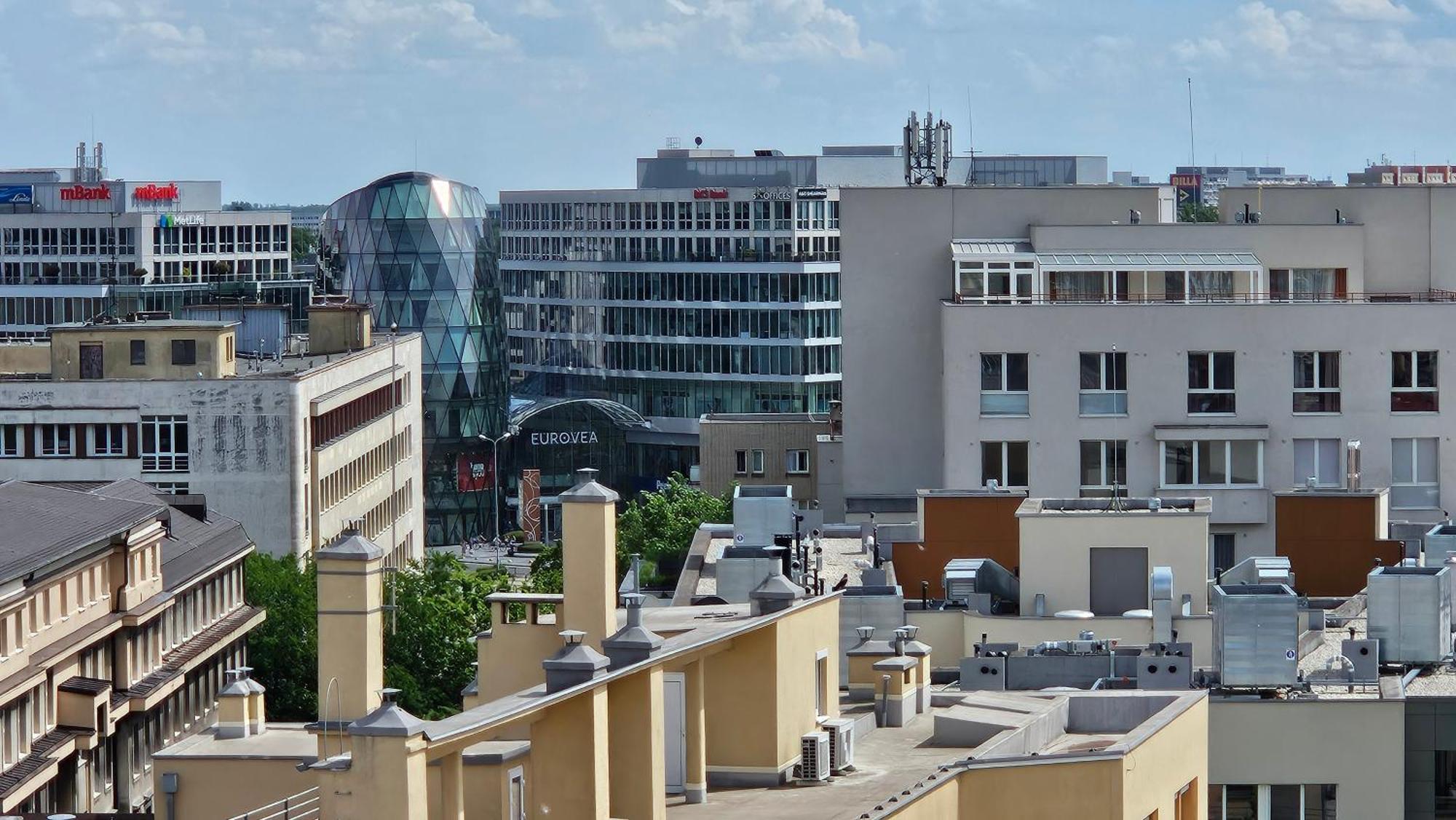 Panorama View Design Apt In Old Town - Free Parking Bratislava Exteriör bild
