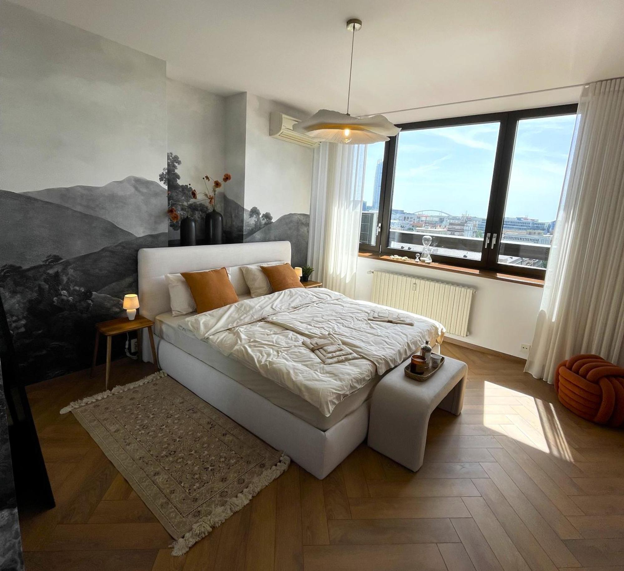Panorama View Design Apt In Old Town - Free Parking Bratislava Exteriör bild